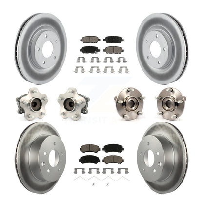 [Avant + Arrière] Kit d'ensemble roulement de roue et moyeu pour Nissan Rogue Select FWD KBB-120776