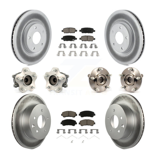 [Avant + Arrière] Kit d'ensemble roulement de roue et moyeu pour Nissan Rogue Select FWD KBB-120776