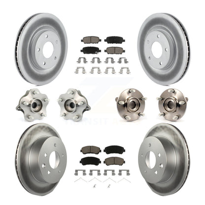 [Avant + Arrière] Kit d'ensemble roulement de roue et moyeu pour 2008-2013 Nissan Rogue AWD KBB-120777