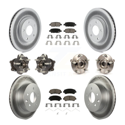[Avant + Arrière] Kit d'ensemble roulement de roue et moyeu pour 2014-2015 Nissan Rogue Select AWD KBB-120778