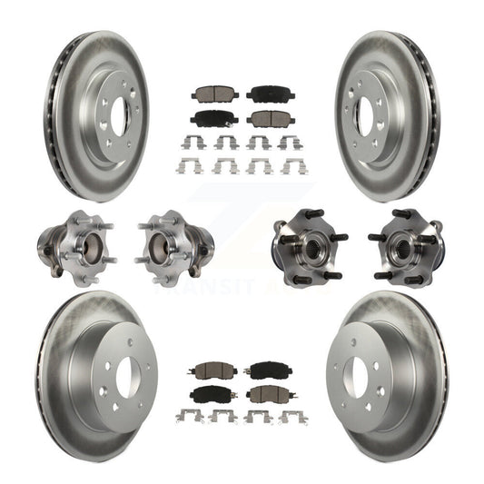 [Avant + Arrière] Kit d'ensemble roulement de roue et moyeu pour Nissan LEAF KBB-120779
