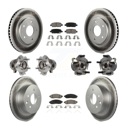 [Avant + Arrière] Kit d'ensemble roulement de roue et moyeu pour Nissan LEAF KBB-120780