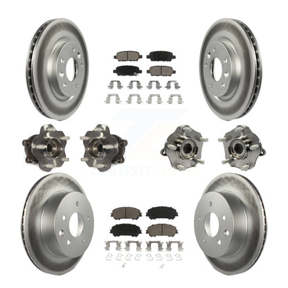 [Avant + Arrière] Kit d'ensemble roulement de roue et moyeu pour Nissan Rogue Sport Qashqai KBB-120781