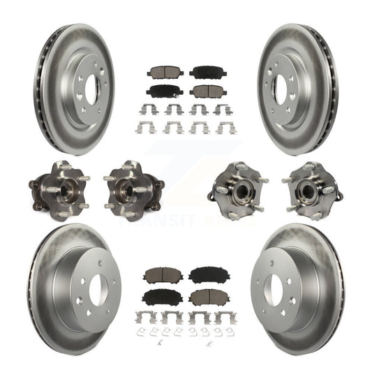 [Avant + Arrière] Kit d'ensemble roulement de roue et moyeu pour Nissan Rogue Sport Qashqai KBB-120781