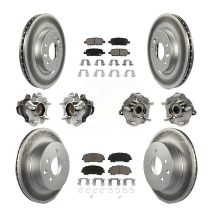 [Avant + Arrière] Kit d'ensemble roulement de roue et moyeu pour Nissan Rogue Sport Qashqai KBB-120782