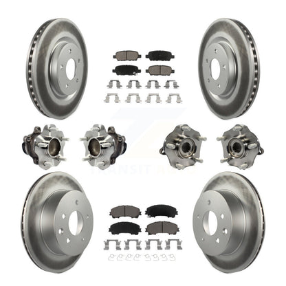 [Avant + Arrière] Kit d'ensemble roulement de roue et moyeu pour Nissan Rogue KBB-120784