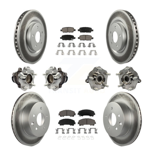 [Avant + Arrière] Kit d'ensemble roulement de roue et moyeu pour Nissan Rogue KBB-120784