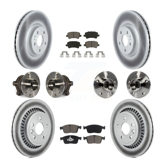 [Avant + Arrière] Kit d'ensemble roulement de roue et moyeu pour Volvo XC60 AWD KBB-120787