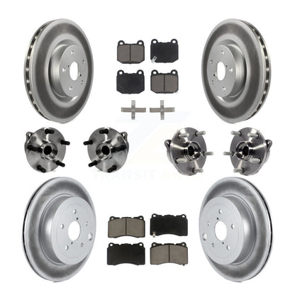 [Avant + Arrière] Kit d'ensemble roulement de roue et moyeu pour Subaru Impreza WRX STI KBB-120795