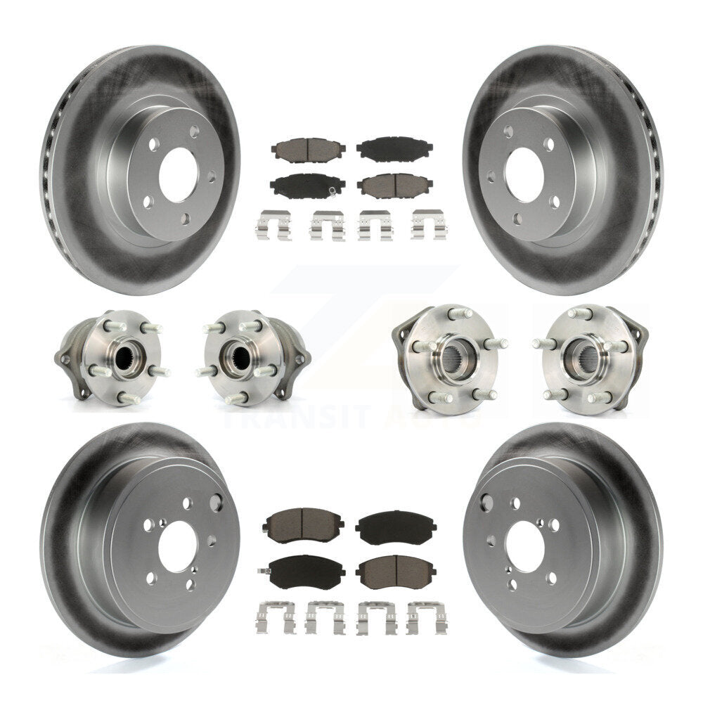 [Avant + Arrière] Kit d'ensemble roulement de roue et moyeu pour Subaru Impreza KBB-120803