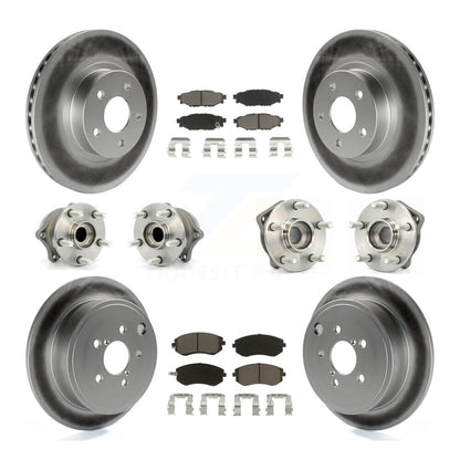 [Avant + Arrière] Kit d'ensemble roulement de roue et moyeu pour Subaru Impreza KBB-120803
