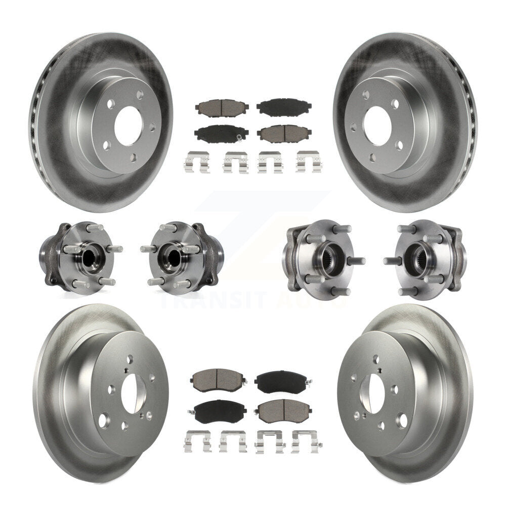 [Avant + Arrière] Kit d'ensemble roulement de roue et moyeu pour Subaru Impreza KBB-120805