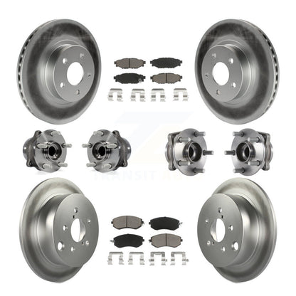 [Avant + Arrière] Kit d'ensemble roulement de roue et moyeu pour Subaru Impreza KBB-120805