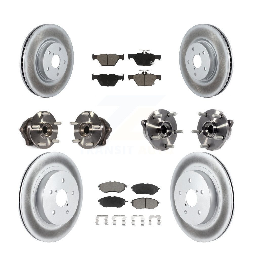 [Avant + Arrière] Kit d'ensemble roulement de roue et moyeu pour 2015-2019 Subaru Outback Legacy KBB-120807