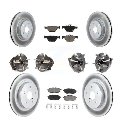 [Avant + Arrière] Kit d'ensemble roulement de roue et moyeu pour 2015-2019 Subaru Outback Legacy KBB-120807