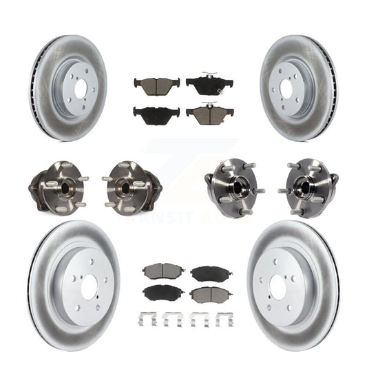 [Avant + Arrière] Kit d'ensemble roulement de roue et moyeu pour 2015-2019 Subaru Outback Legacy KBB-120807