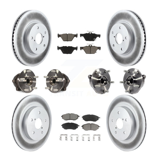 [Avant + Arrière] Kit d'ensemble roulement de roue et moyeu pour 2015 Subaru Legacy 2.5L KBB-120808