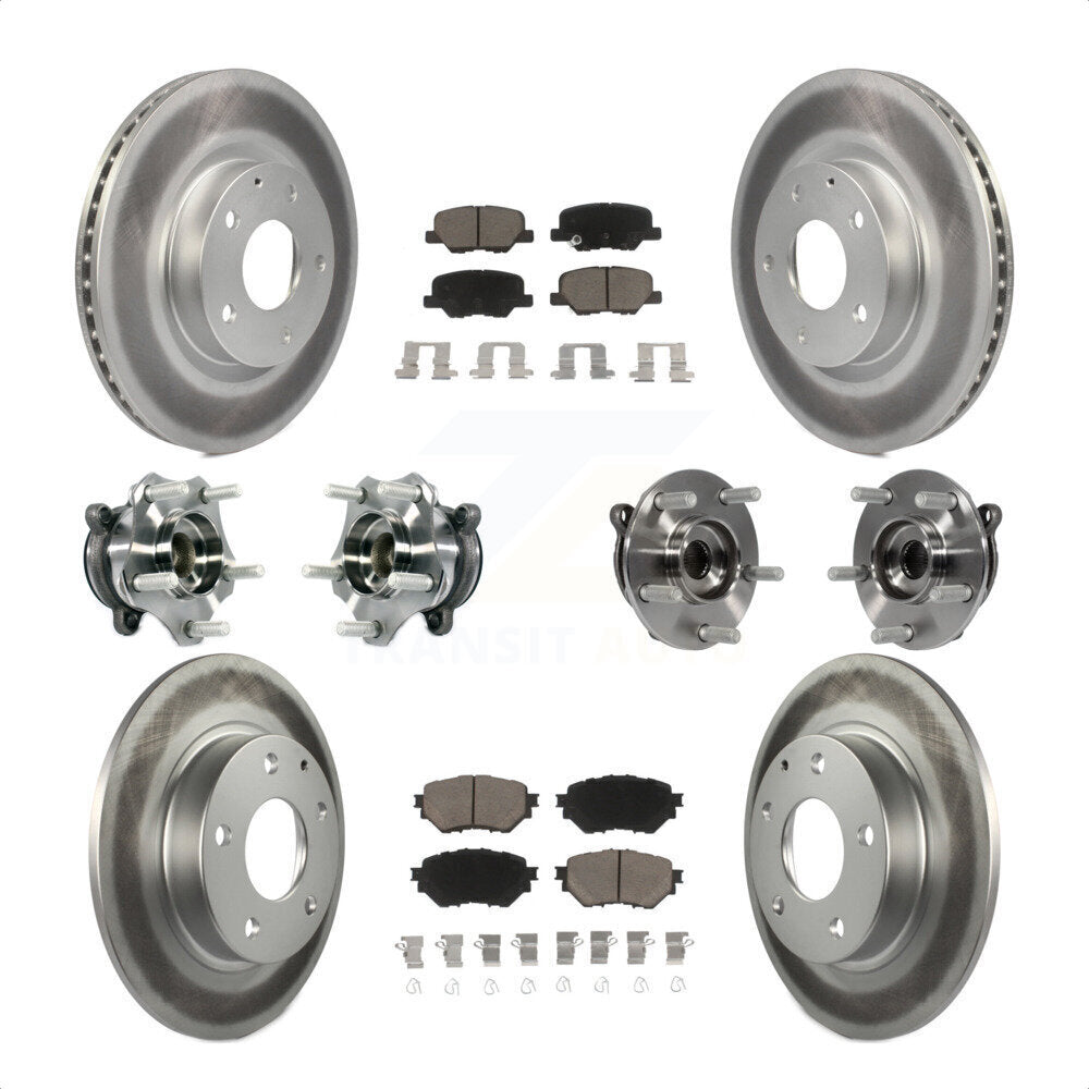 [Avant + Arrière] Kit d'ensemble roulement de roue et moyeu pour Mazda 3 Sport 2.5L KBB-120811 par Transit Auto