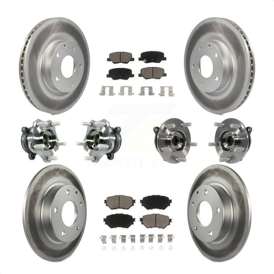 [Avant + Arrière] Kit d'ensemble roulement de roue et moyeu pour Mazda 3 Sport 2.5L KBB-120811 par Transit Auto