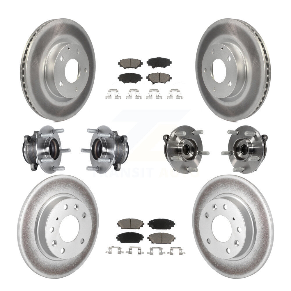 [Avant + Arrière] Kit d'ensemble roulement de roue et moyeu pour Mazda 3 Sport 2.5L KBB-120812