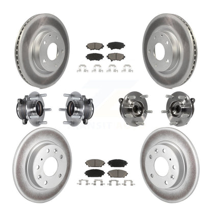 [Avant + Arrière] Kit d'ensemble roulement de roue et moyeu pour Mazda 3 Sport 2.5L KBB-120812