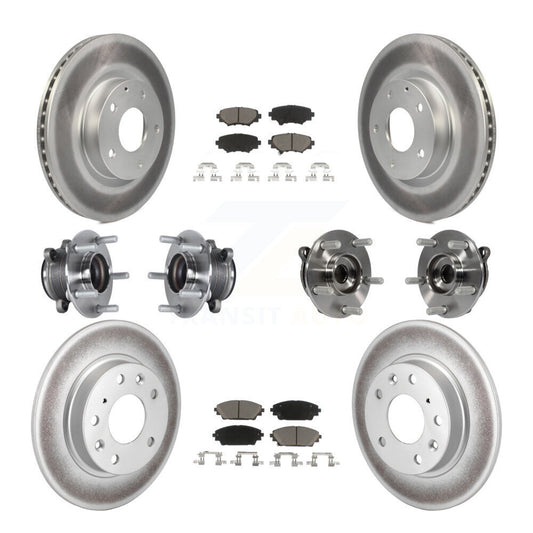 [Avant + Arrière] Kit d'ensemble roulement de roue et moyeu pour Mazda 3 Sport 2.5L KBB-120812