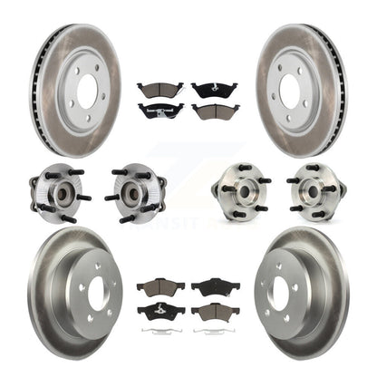[Avant + Arrière] Kit d'ensemble roulement de roue et moyeu pour Dodge Grand Caravan Chrysler Town & Country KBB-120818