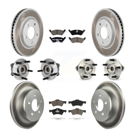 [Avant + Arrière] Kit d'ensemble roulement de roue et moyeu pour Dodge Grand Caravan Chrysler Town & Country KBB-120818