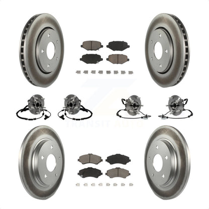 [Avant + Arrière] Kit d'ensemble roulement de roue et moyeu pour Dodge Grand Caravan Chrysler Town & Country Ram C/V Volkswagen Routan KBB-120819 par Transit Auto