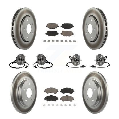 [Avant + Arrière] Kit d'ensemble roulement de roue et moyeu pour Dodge Grand Caravan Chrysler Town & Country Ram C/V Volkswagen Routan KBB-120819