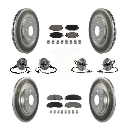 [Avant + Arrière] Kit d'ensemble roulement de roue et moyeu pour Dodge Grand Caravan Chrysler Town & Country Ram C/V Volkswagen Routan KBB-120820