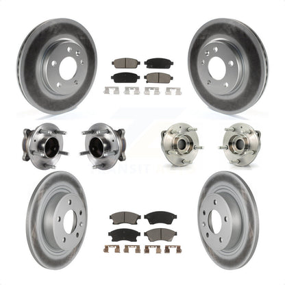 [Avant + Arrière] Kit d'ensemble roulement de roue et moyeu pour Chevrolet Cruze Buick Verano Volt KBB-120829 par Transit Auto