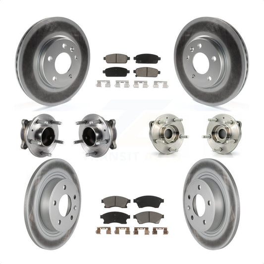 [Avant + Arrière] Kit d'ensemble roulement de roue et moyeu pour Chevrolet Cruze Buick Verano Volt KBB-120829 par Transit Auto