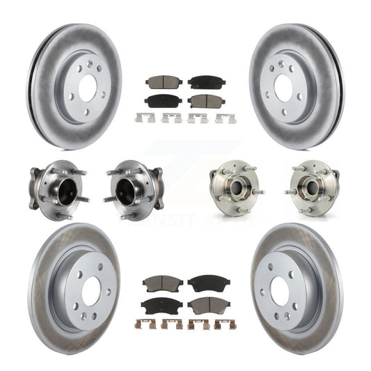 [Avant + Arrière] Kit d'ensemble roulement de roue et moyeu pour 2014-2015 Chevrolet Cruze GAS engine avec 16" Factory Wheels KBB-120830