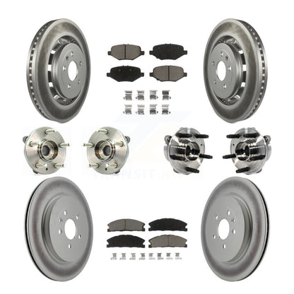[Avant + Arrière] Kit d'ensemble roulement de roue et moyeu pour Ford Taurus Police Interceptor Sedan Special Service KBB-120834