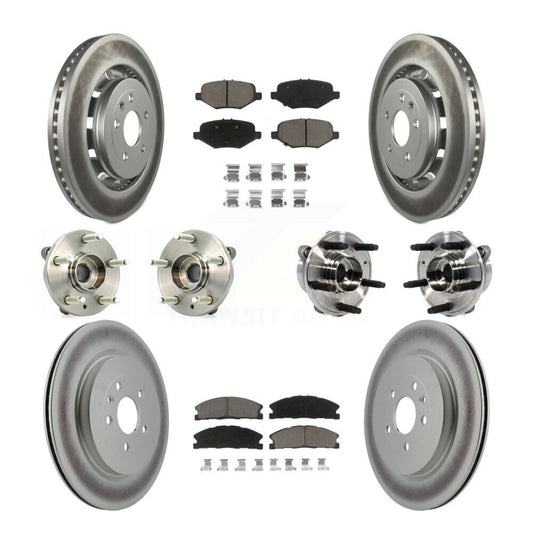 [Avant + Arrière] Kit d'ensemble roulement de roue et moyeu pour Ford Taurus Police Interceptor Sedan Special Service KBB-120834