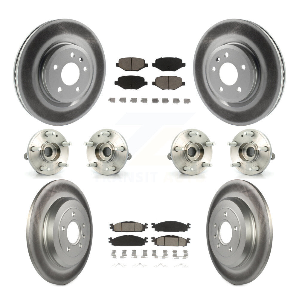 [Avant + Arrière] Kit d'ensemble roulement de roue et moyeu pour Ford Explorer KBB-120835