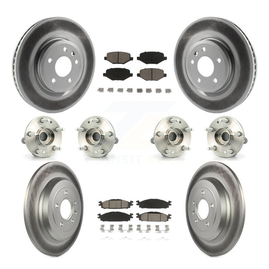 [Avant + Arrière] Kit d'ensemble roulement de roue et moyeu pour Ford Explorer KBB-120835