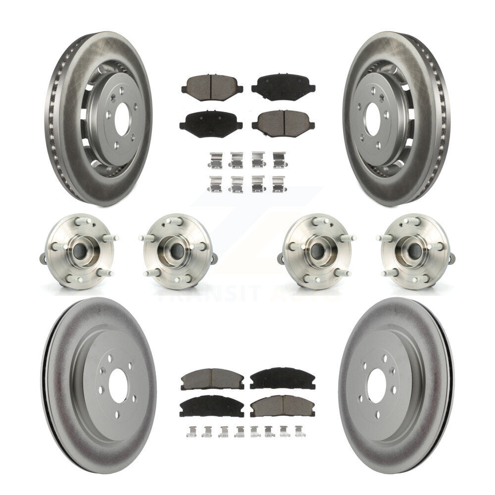 [Avant + Arrière] Kit d'ensemble roulement de roue et moyeu pour Ford Explorer KBB-120836