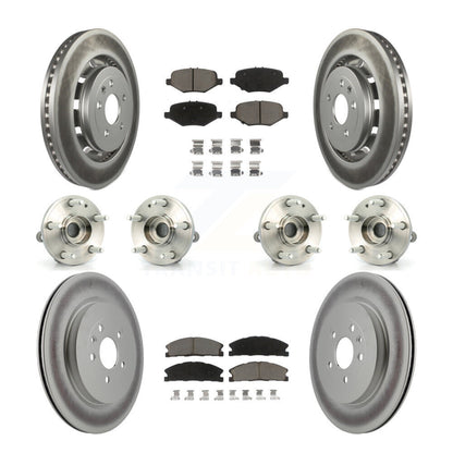 [Avant + Arrière] Kit d'ensemble roulement de roue et moyeu pour Ford Explorer KBB-120836