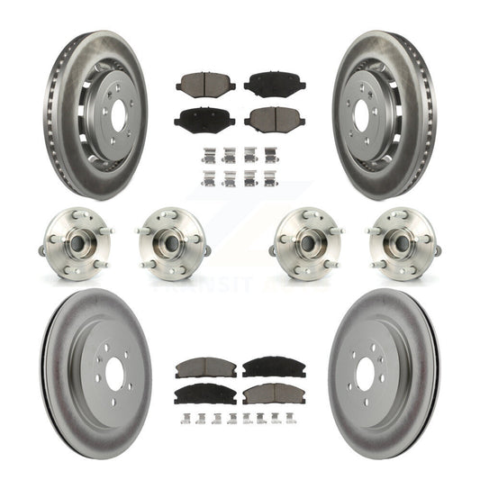 [Avant + Arrière] Kit d'ensemble roulement de roue et moyeu pour Ford Explorer KBB-120836