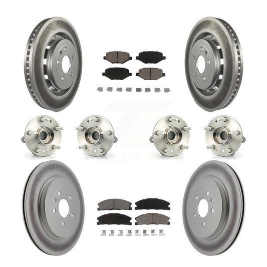 [Avant + Arrière] Kit d'ensemble roulement de roue et moyeu pour Ford Explorer Police Interceptor Utility KBB-120840