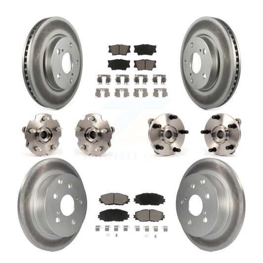 [Avant + Arrière] Kit d'ensemble roulement de roue et moyeu pour Toyota RAV4 sans 3rd Row Seating KBB-120842