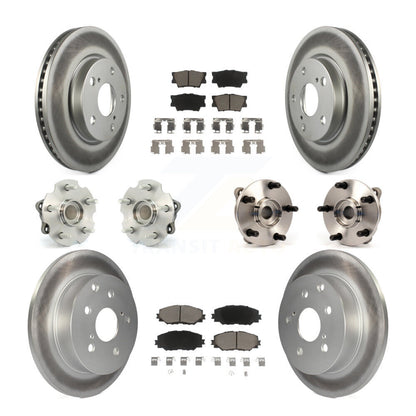 [Avant + Arrière] Kit d'ensemble roulement de roue et moyeu pour Toyota RAV4 Lexus HS250h KBB-120843