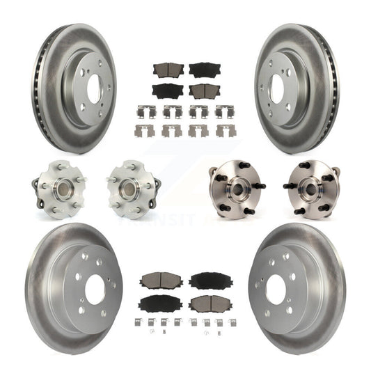 [Avant + Arrière] Kit d'ensemble roulement de roue et moyeu pour Toyota RAV4 Lexus HS250h KBB-120843