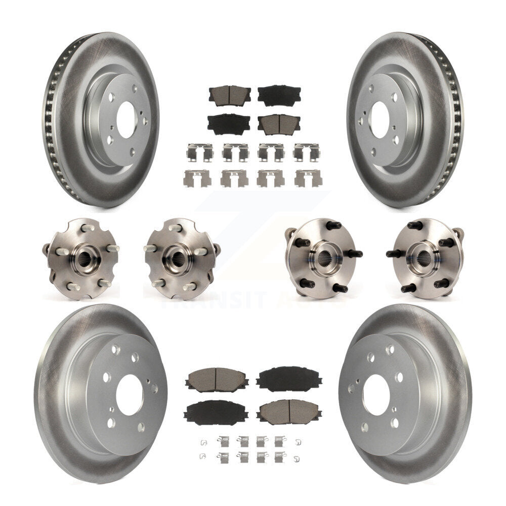 [Avant + Arrière] Kit d'ensemble roulement de roue et moyeu pour Toyota RAV4 avec 3rd Row Seating KBB-120844