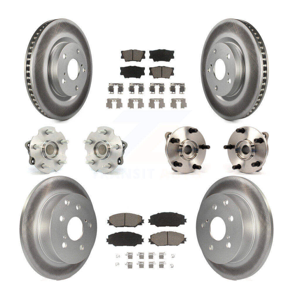 [Avant + Arrière] Kit d'ensemble roulement de roue et moyeu pour Toyota RAV4 avec 3rd Row Seating KBB-120845