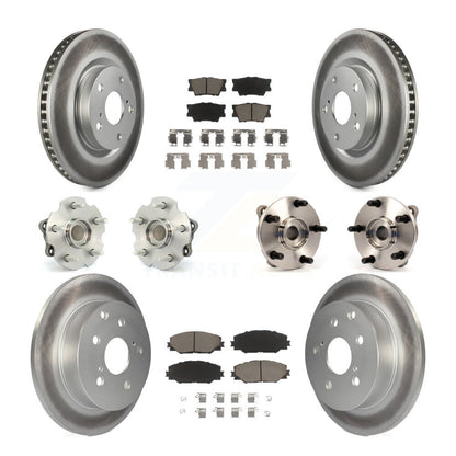 [Avant + Arrière] Kit d'ensemble roulement de roue et moyeu pour Toyota RAV4 avec 3rd Row Seating KBB-120845
