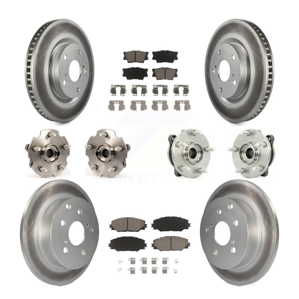 [Avant + Arrière] Kit d'ensemble roulement de roue et moyeu pour Toyota RAV4 KBB-120846