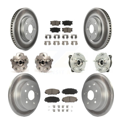 [Avant + Arrière] Kit d'ensemble roulement de roue et moyeu pour Toyota RAV4 KBB-120846